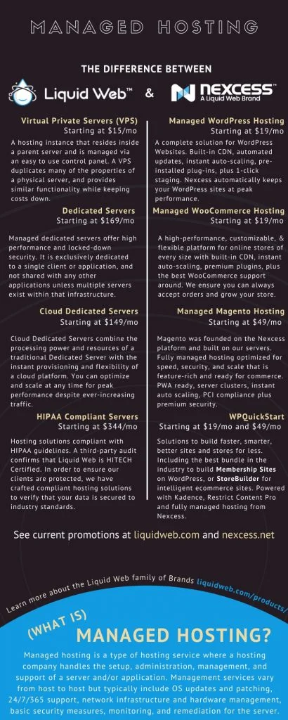 web hosting services infographic
